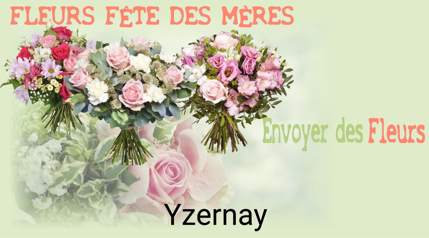 Bouquet de Fête des Mères livré à Yzernay